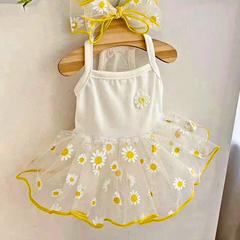 Cute Princess Dog Dress Summer Pet Skirt