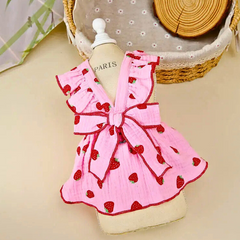 Cute Princess Dog Dress Summer Pet Skirt