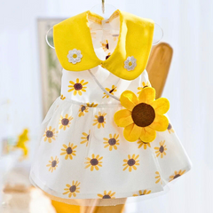 Cute Princess Dog Dress Summer Pet Skirt