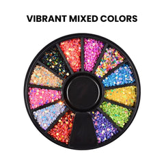 Pro Nail Art Gems Glitter Rhinestones Beads Decoration Kit