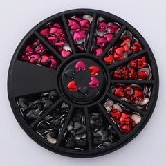 Pro Nail Art Gems Glitter Rhinestones Beads Decoration Kit