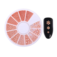 Pro Nail Art Gems Glitter Rhinestones Beads Decoration Kit