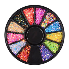 Pro Nail Art Gems Glitter Rhinestones Beads Decoration Kit