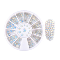 Pro Nail Art Gems Glitter Rhinestones Beads Decoration Kit
