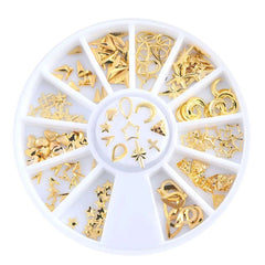 Pro Nail Art Gems Glitter Rhinestones Beads Decoration Kit