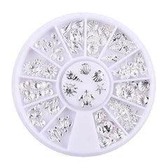 Pro Nail Art Gems Glitter Rhinestones Beads Decoration Kit