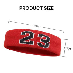 Pro Sports Sweatband Headband for Men & Women