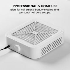 Professional 120W Nail Dust Remover with Adjustable Speed - proffessional and home use