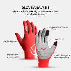 Professional Anti-Slip Touchscreen Cycling Gloves