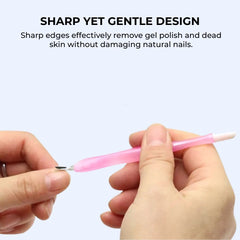 Professional Cuticle Trimmer & Pusher for Nail Care