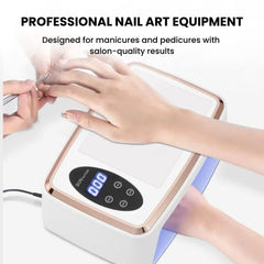 Salon Grade 90W LED UV Nail Dryer with Smart Sensor Timer