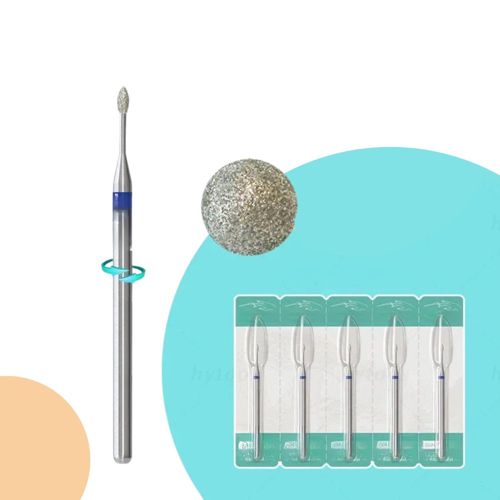 Professional Nail Drill Bits for Cuticle & Skin Cleaning