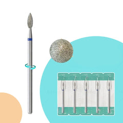 Professional Nail Drill Bits for Cuticle & Skin Cleaning