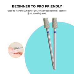 Professional Nail Drill Bits for Cuticle & Skin Cleaning
