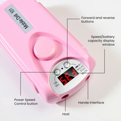 Professional Rechargeable Electric Nail Drill Machine