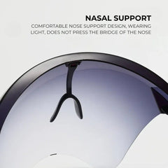 Protective Full Face Shield Sunglasses for Cycling & Sports