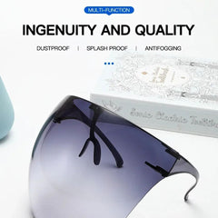 Protective Full Face Shield Sunglasses for Cycling & Sports