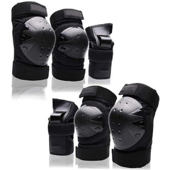 Protective Gear Set 6 Pcs – Knee, Elbow & Wrist Pads for All Ages