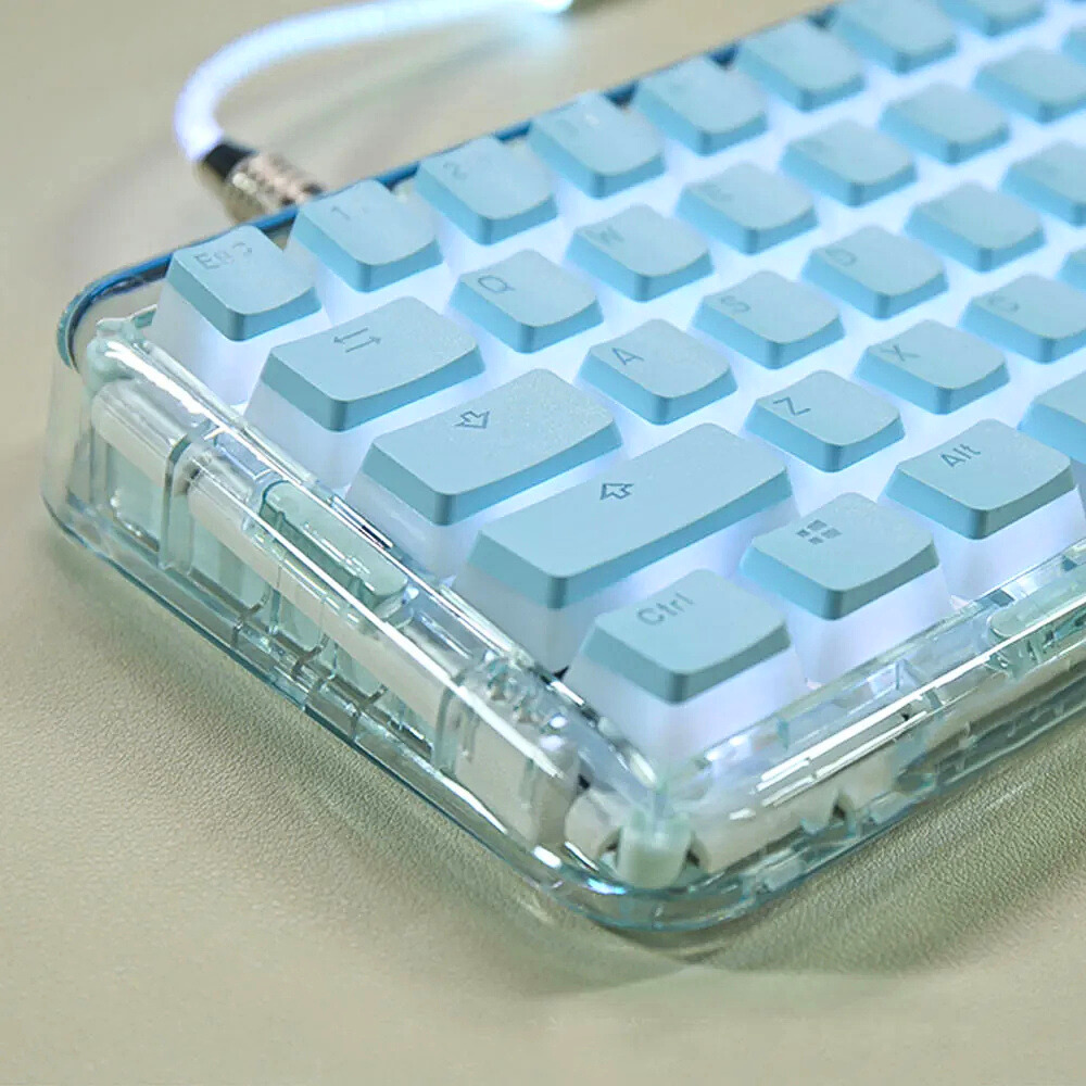 Pudding Theme Keycaps 104 Keys RGB Mechanical