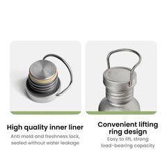 Pure Titanium Cycling Sports Water Bottle