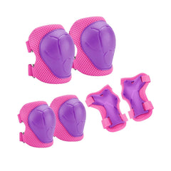 Kids Knee Elbow Wrist Pads Protective Gear Set (3–7Y)