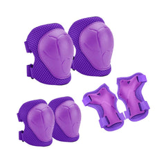 Kids Knee Elbow Wrist Pads Protective Gear Set (3–7Y)