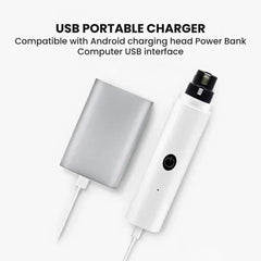 Quiet USB-C Pet Nail Grinder — Rechargeable, with Heads