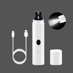 Quiet USB-C Pet Nail Grinder — Rechargeable, with Heads