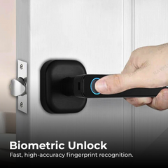 RFID Fingerprint Smart Door Lock — Tuya App Control
