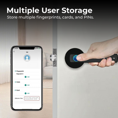 RFID Fingerprint Smart Door Lock — Tuya App Control