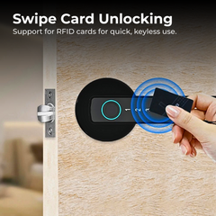 RFID Fingerprint Smart Door Lock — Tuya App Control