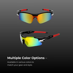 RIDERACE Cycling Sunglasses for Men – MTB & Road Bike Gear