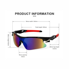 RIDERACE Cycling Sunglasses for Men – MTB & Road Bike Gear