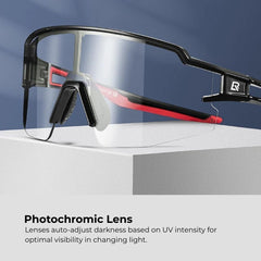 Cycling Sunglasses UV400 Polarized with 5 Interchangeable Lenses
