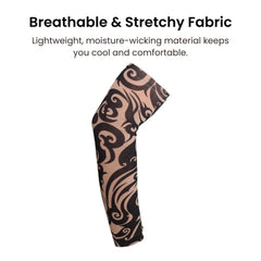 Realistic Tattoo Arm Sleeves – UV Protection Sports Wear