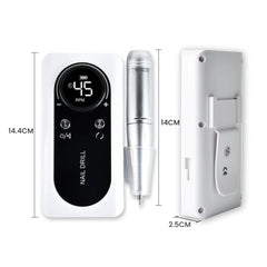 Rechargeable Electric Nail Drill Kit for Manicure & Pedicure