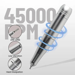 Rechargeable Electric Nail Drill Kit for Manicure & Pedicure