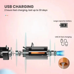 Rechargeable Sonic Toothbrush with Heads – Tongwode