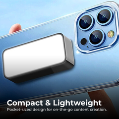 Magnetic Clip-On Rechargeable Fill Light — USB-C