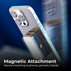 Magnetic Clip-On Rechargeable Fill Light — USB-C