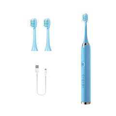 Rechargeable Sonic Toothbrush with Heads – Tongwode