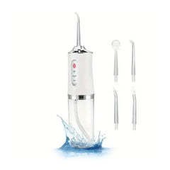 Rechargeable Water Flosser Teeth Cleaner – 3 Modes, 4 Jets