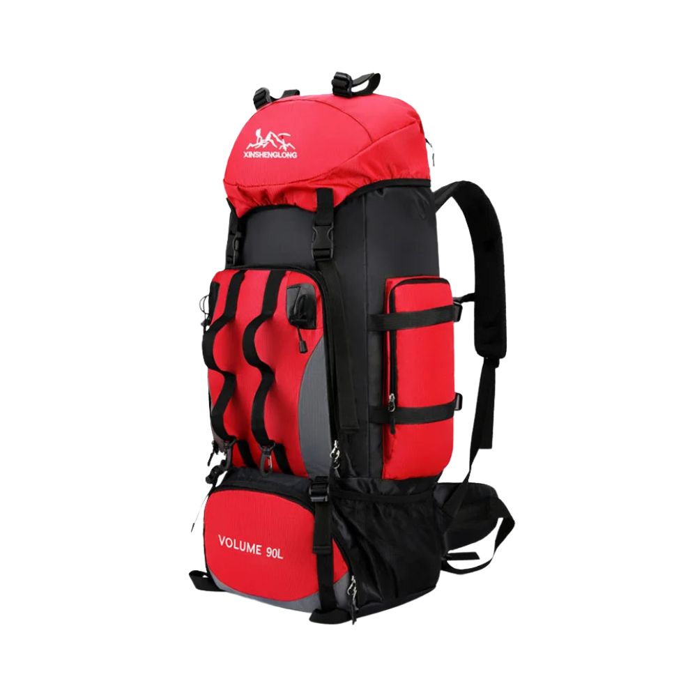 90L Waterproof Nylon Hiking Backpack – Softback