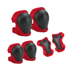 Kids Knee Elbow Wrist Pads Protective Gear Set (3–7Y)