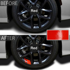 Reflective Car Wheel Hub Decals – 6Pcs