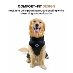 Reflective Dog Life Jacket — Adjustable Safety Vest