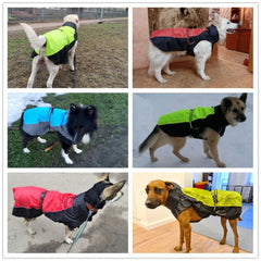 Reflective Dog Life Jacket — Adjustable Safety Vest