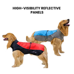Reflective Dog Life Jacket — Adjustable Safety Vest