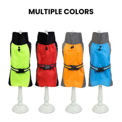 Reflective Dog Life Jacket — Adjustable Safety Vest