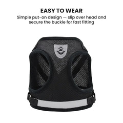 Reflective No-Pull Dog Harness & Leash Set